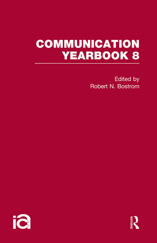 Communication Yearbook 8 by Robert Bostrom, 9781032243122