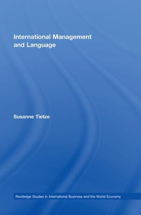 International Management and Language by Susanne Tietze, 9781138959811