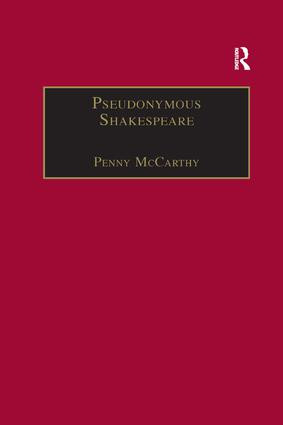 Pseudonymous Shakespeare (Rioting Language in the Sidney Circle) - 9781138265004 by Penny McCarthy, 9781138265004