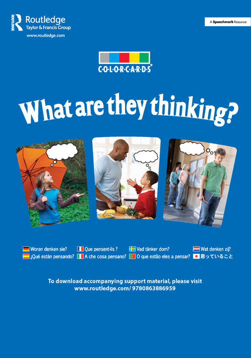 What are They Thinking?: Colorcards by Speechmark, 9780863886959