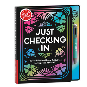 KlutzPress Just Checking In: 100+ Fill-in-the-Blank Activities to Express Yourself by Editors of Klutz, 9781546116479