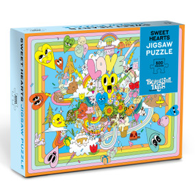 Sweet Hearts 500-Piece Jigsaw Puzzle by Chris Uphues, Beautiful Days, 9781454952756