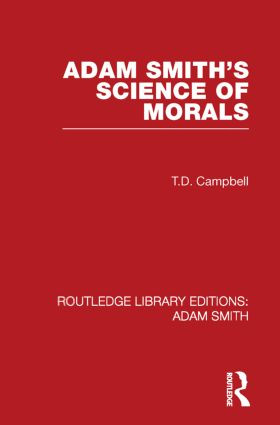 Adam Smith's Science of Morals - 9780415521543 by Tom Campbell, 9780415521543