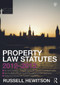 Property Law Statutes 2012-2013 by Russell Hewitson, 9780415633895