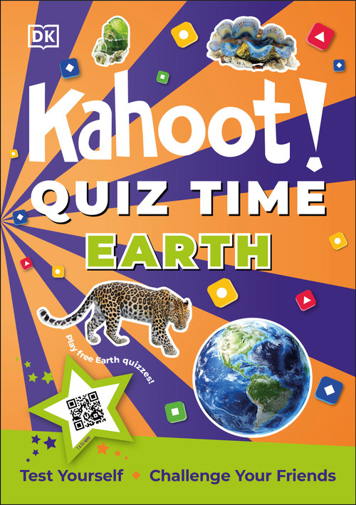 Kahoot! Quiz Time Earth (250 Trivia Questions (with QR Codes Inside for 150 Interactive Bonus Questions) - Educational Kids Quiz Book) by Kahoot!, 9780744098945