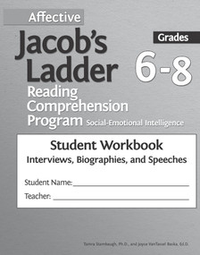 Affective Jacob's Ladder Reading Comprehension Program (Grades 6-8, Student Workbooks, Interviews, Biographies, and Speeches (Set of 5)) by Tamra Stambaugh, Joyce VanTassel-Baska, 9781618219572