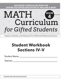 Math Curriculum for Gifted Students - 9781646320264 by Clg Of William And Mary/Ctr Gift Ed, Molly Bryan Talbot, 9781646320264