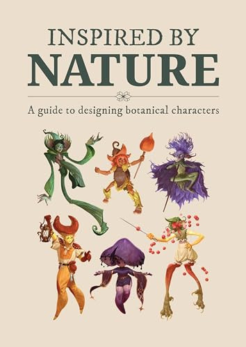 Inspired By Nature (Designing botanical characters) by 3dtotal Publishing, 9781912843848