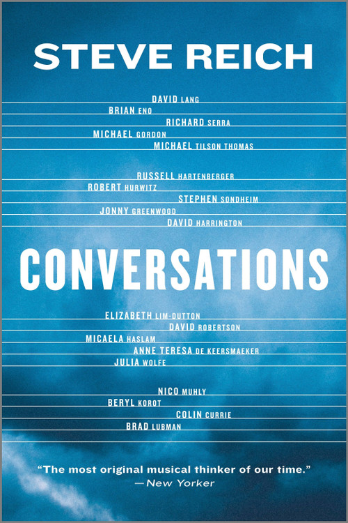 Conversations - 9781335449467 by Steve Reich, 9781335449467