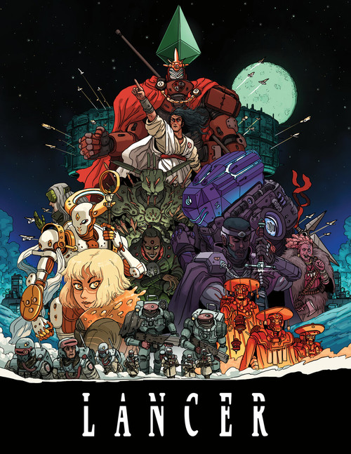 Lancer TTRPG Core Rulebook by Tom Bloom, Miguel Lopez, 9781506742915