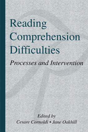 Reading Comprehension Difficulties (Processes and Intervention) - 9781138984615 by Cesare Cornoldi, Jane V. Oakhill, 9781138984615