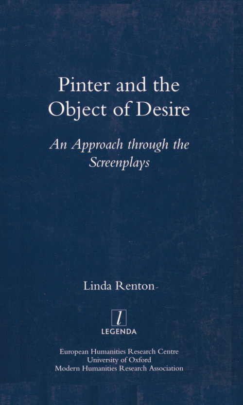 Pinter and the Object of Desire (An Approach Through the Screenplays) by Linda Renton, 9781900755535