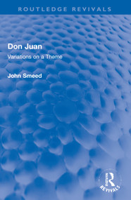 Don Juan (Variations on a Theme) - 9780367721695 by John Smeed, 9780367721695