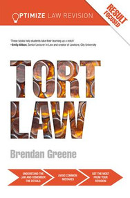 Optimize Tort Law by Brendan Greene, 9781138221512