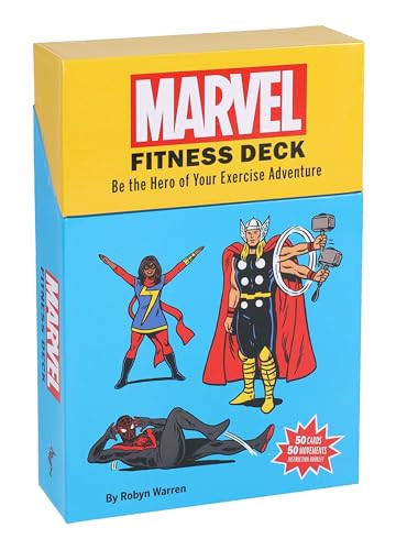 Marvel Fitness Deck (Be the Hero of Your Exercise Adventure) by Marvel Entertainment, Robyn Warren, 9781797217482