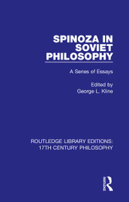 Spinoza in Soviet Philosophy (A Series of Essays) - 9780367331009 by George L. Kline, 9780367331009