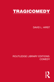 Tragicomedy - 9781032217086 by David L. Hirst, 9781032217086