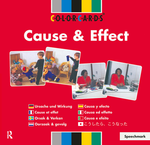 Cause and Effect: Colorcards by Speechmark, 9780863883552