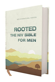 Rooted: The NIV Bible for Men, Hardcover, Cream, Comfort Print by Livingstone Corporation, Zondervan, 9780310462552
