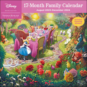 Disney Dreams Collection by Thomas Kinkade Studios: 17-Month 2023-2024 Family Wa by Thomas Kinkade Studios, Thomas Kinkade, 9781524883645