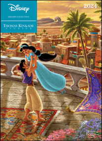 Disney Dreams Collection by Thomas Kinkade Studios: 12-Month 2024 Monthly/Weekly by Thomas Kinkade Studios, Thomas Kinkade, 9781524883676