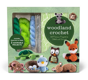 Woodland Crochet Kit (12 Precious Projects to Stitch and Snuggle - Includes Materials to Make 2 Adorable Projects) by Kristen Rask, 9780785844006