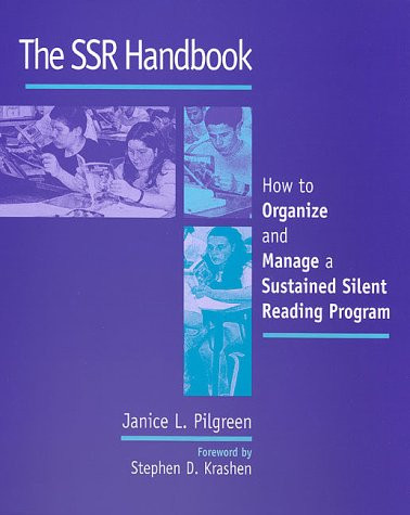  (How to Organize and Manage a Sustained Silent Reading Program) by Jan Pilgreen, 9780867094626