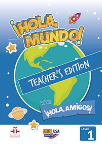 Hola Mundo 1  - Teacher Print Edition plus 5 years Online Premium access (all digital included) + Hola amigos 5 years by Pilar Valero, María Gomez, Manuela Míguez Salas, José Andrés Rojano Gálvez, 9788491793175
