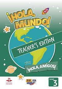 Hola Mundo 3  - Teacher Print Edition plus 5 years Online Premium access (all digital included) + Hola amigos 5 years by Pilar Valero, María Gomez, Manuela Míguez Salas, José Andrés Rojano Gálvez, 9788491793250