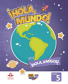 Hola Mundo 5  - Student Print Edition plus 1 year Online Premium access (all digital included) + Hola amigos 1 year by Pilar Valero, Inmaculada Gago Felipe, M.ª del Mar Garrido Jiménez, 9788491793328