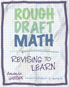 Rough Draft Math (Revising to Learn) by Amanda Jansen, 9781625312068