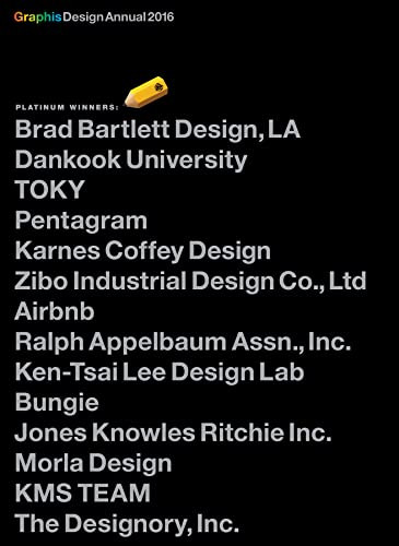 Graphis Design Annual 2016 by B. Martin Pedersen, 9781932026962