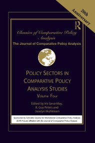 Policy Sectors in Comparative Policy Analysis Studies (Volume Four) - 9781032081885 by Iris Geva-May, B. Guy Peters, Joselyn Muhleisen, 9781032081885