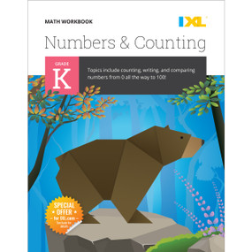 Kindergarten Numbers and Counting Workbook (IXL Workbooks) by IXL Learning, 9781947569522
