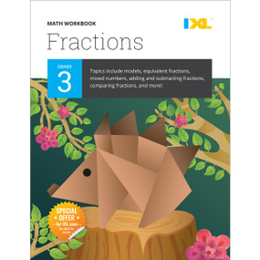 IXL Math Workbook: Grade 3 Fractions by IXL Learning, 9781947569348