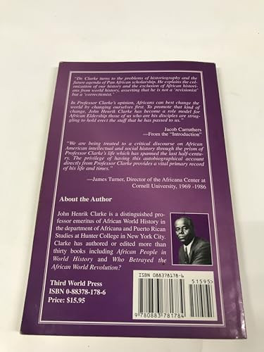 My Life in Search of Africa by John Henrik Clarke, 9780883781784