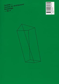 Candide 4 (Journal for Architectural Knowledge) by Axel Sowa, 9788492861835
