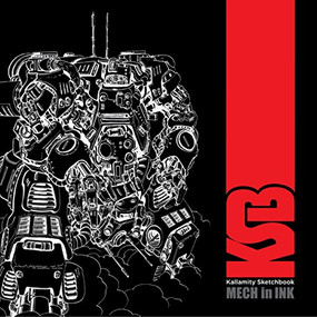 Kallamity Sketchbook (Mech in Ink) by Luca Zampriolo, 9781624650185