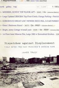 Dispatches Against Displacement (Field Notes from San Franciscos Housing Wars) by James Tracy, 9781849352055