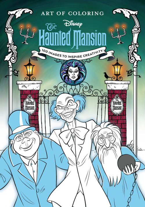 Art of Coloring: The Haunted Mansion by Disney Books, 9781368099349