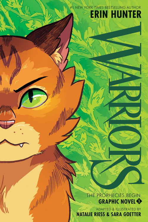 Warriors Graphic Novel: The Prophecies Begin, Part One of Three - 9780063203884 by Erin Hunter, Natalie Riess, Sara Goetter, 9780063203884