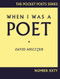 When I Was a Poet by David Meltzer, 9780872865167