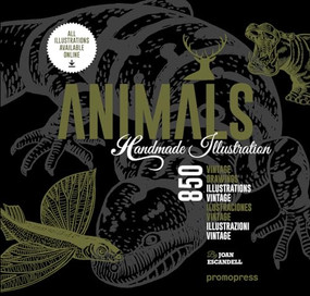 Animals: 850 Handmade Illustrations by Joan Escandell, 9788416504190