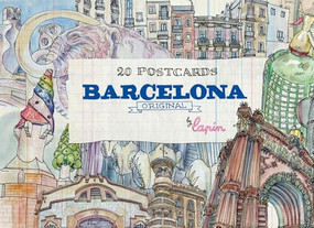 Barcelona - Original (20 Postcards) by Lapin, 9788416851010