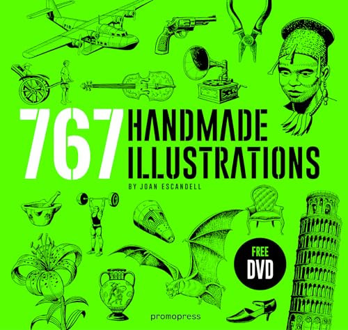 767 Handmade Illustrations by Joan Escandell, 9788416851270