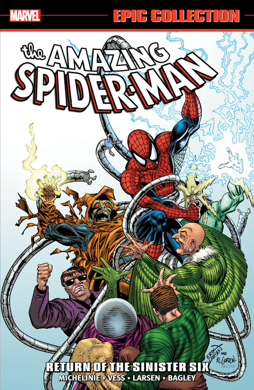 Amazing Spider-Man Epic Collection: Return Of The Sinister Six [New Printing] by David Michelinie, Charles Vess, Erik Larsen, Marvel Various, Erik Larsen, 9781302957889