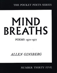Mind Breaths (Poems 1972-1977) by Allen Ginsberg, 9780872860926