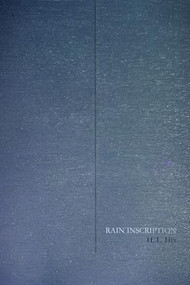 Rain Inscription by H. L. Hix, 9780997745504
