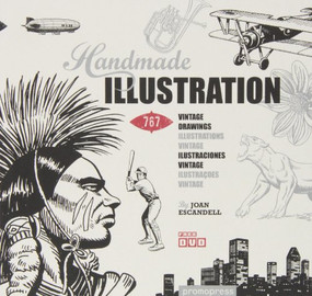 Handmade Illustration (1,000 Retro-Style Drawings) by Joan Escandell, 9788492810390