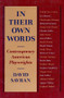 In Their Own Words (Contemporary American Playwrights) by David Savran, 9780930452704